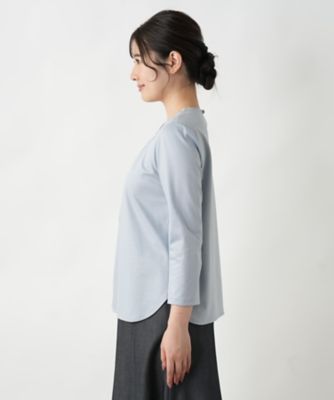 タックカットソー【Ｌｅｉｌｉａｎ　ＷＨＩＴＥ　ＬＡＢＥＬ】