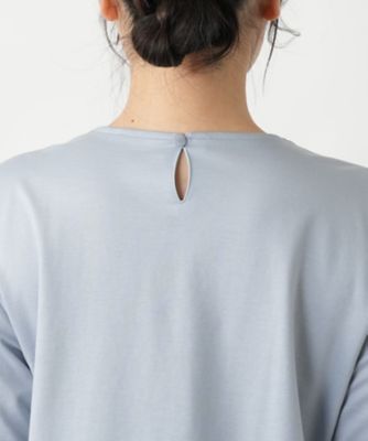 タックカットソー【Ｌｅｉｌｉａｎ　ＷＨＩＴＥ　ＬＡＢＥＬ】