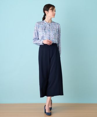 洗えるワイドパンツ【Leilian WHITE LABEL