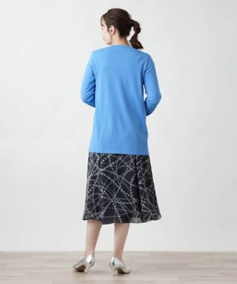 Ｖネックニットカーディガン【Ｌｅｉｌｉａｎ　ＷＨＩＴＥ　ＬＡＢＥＬ】