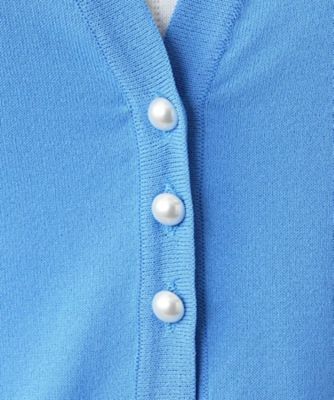 Ｖネックニットカーディガン【Ｌｅｉｌｉａｎ　ＷＨＩＴＥ　ＬＡＢＥＬ】