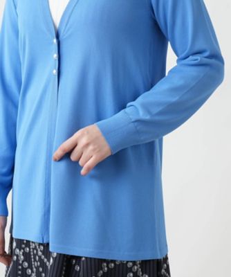 Ｖネックニットカーディガン【Ｌｅｉｌｉａｎ　ＷＨＩＴＥ　ＬＡＢＥＬ】