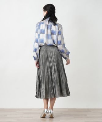 【定価55,650円】三越で購入　株）レリアン高級婦人服　透け感のあるブラウス ブラウス | Leilian (Women)/レリアン | 三越伊勢丹オンラインストア