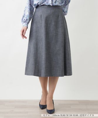 ＜Leilian (Women)＞Ａラインフレアスカート