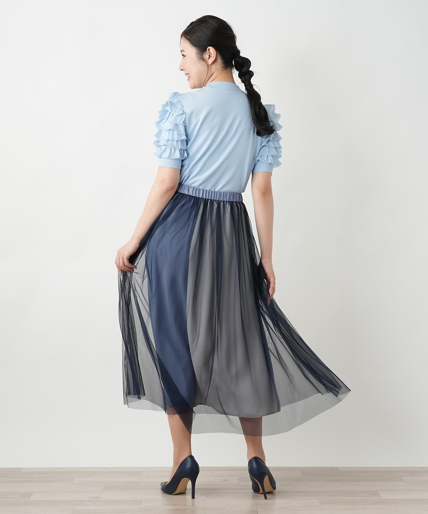 チュールフレアスカート【BOURGE】 | BOURGE (Women チュールフレアスカート【BOURGE】 | BOURGE (Women