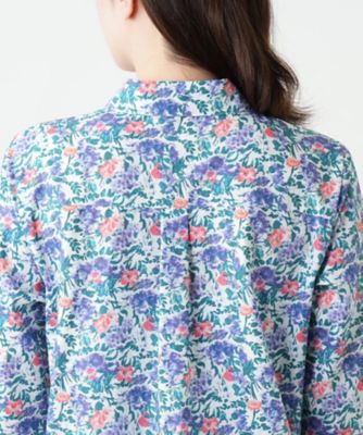 プリントブラウス【Ｌｅｉｌｉａｎ　ＷＨＩＴＥ　ＬＡＢＥＬ】