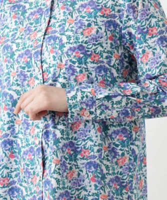 プリントブラウス【Ｌｅｉｌｉａｎ　ＷＨＩＴＥ　ＬＡＢＥＬ】