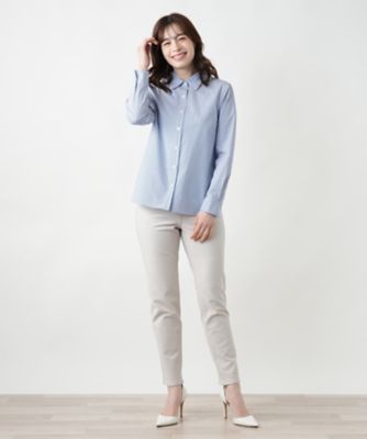 プリントブラウス【Leilian WHITE LABEL