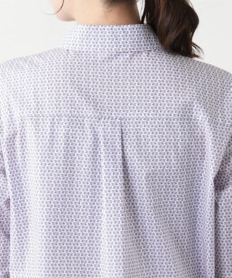プリントブラウス【Leilian WHITE LABEL