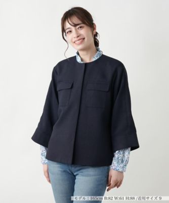 ＜Leilian (Women)＞洗えるジャケット