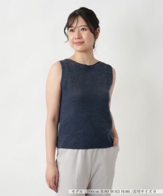 ＜Leilian (Women)＞ノースリーブニット【ＢＡＲＮＡ】
