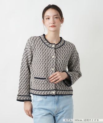 ＜BOURGE (Women)＞ノーカラージャケット