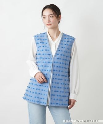 ＜BOURGE (Women)＞Ｖネックベスト