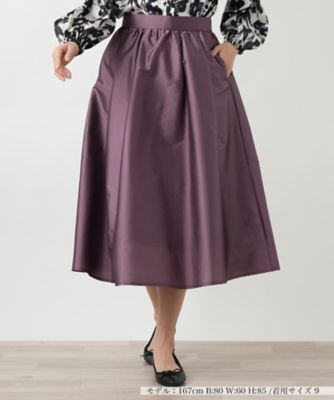 ＜BOURGE (Women)＞フレアスカート【ＢＯＵＲＧＥ】