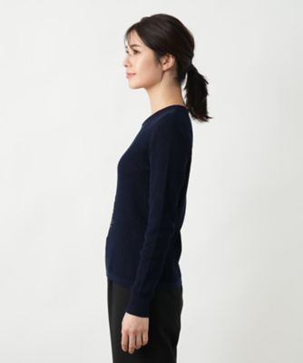 フラワーモチーフニット【ＣＯＲＳＩＮＩ　＆　ＰＲＯＴＩ】