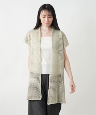 ラメニットベスト【ＣＩＮＺＩＡ　ＣＡＬＤＩ】