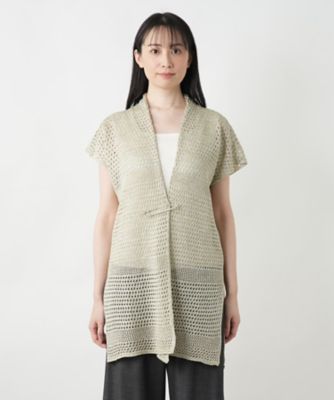 ラメニットベスト【ＣＩＮＺＩＡ　ＣＡＬＤＩ】