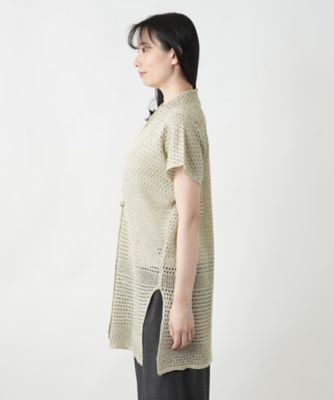 ラメニットベスト【ＣＩＮＺＩＡ　ＣＡＬＤＩ】