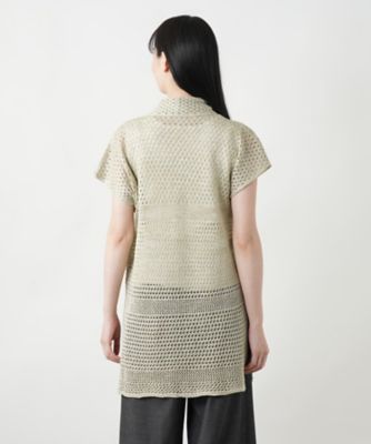 ラメニットベスト【ＣＩＮＺＩＡ　ＣＡＬＤＩ】