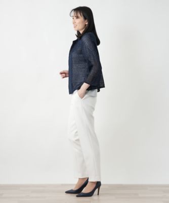 ラメニットカーディガン【ＣＩＮＺＩＡ　ＣＡＬＤＩ】