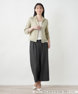 ラメニットカーディガン【ＣＩＮＺＩＡ　ＣＡＬＤＩ】