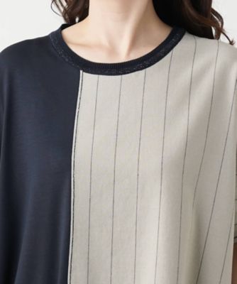 ラップ風切替ブラウス【ＣＩＮＺＩＡ　ＣＡＬＤＩ】
