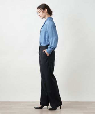 ストレッチセンタープレスパンツ|レリアン プラスハウス