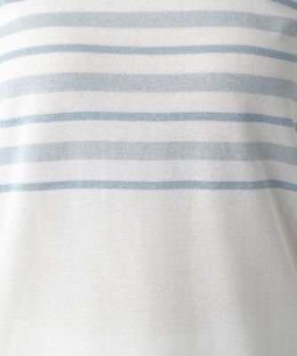 ラメボーダーニット【ＲＯＣＨＡＳ　Ｐｒｅｍｉｅｒｅ】