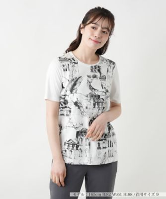 プリントＴシャツ【ＲＯＣＨＡＳ　Ｐｒｅｍｉｅｒｅ】