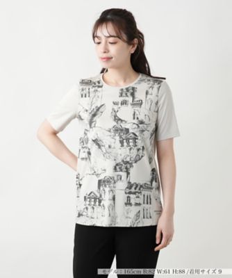 プリントＴシャツ【ＲＯＣＨＡＳ　Ｐｒｅｍｉｅｒｅ】