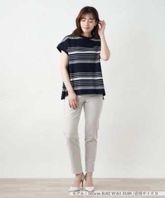 専用【新品だけど難アリ】レリアンのパンツ ストレートストレッチパンツ | Leilian (Women)/レリアン | 三越