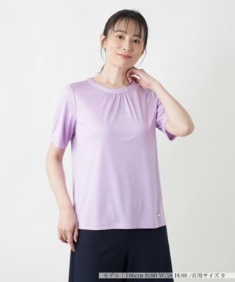 シルククルーネックカットソー | Leilian (Women)/レリアン