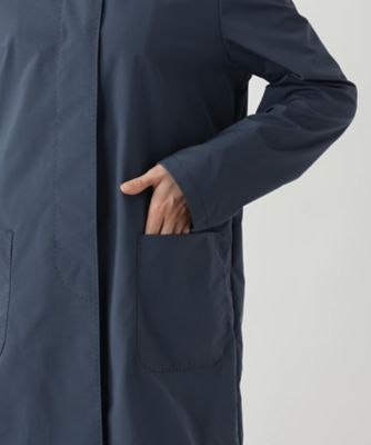 Leilian　レリアン バックギャザーステンカラーコート Leilian レリアン バックギャザーステンカラーコート ステン