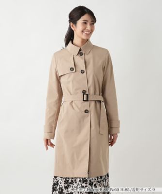 【美品】　レリアン　トレンチロングコート　ベルト付き クラシカルトレンチコート | Leilian (Women)/レリアン | 三越
