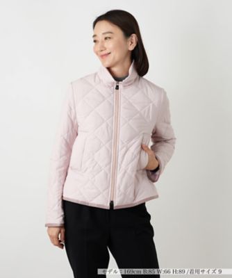 Leilian (Women)/レリアン ダイヤ柄キルティングジャケット【CINZIA ROCCA】72ピンク コート・ジャケット【三越伊勢丹/公式】