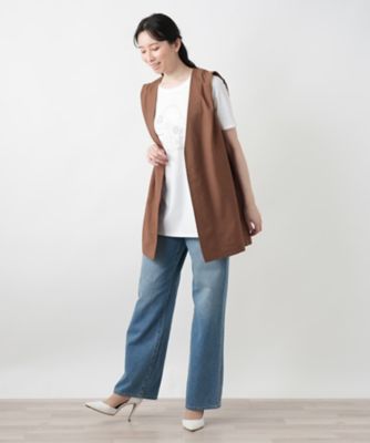 Ｖネックベスト【Ｌｅｉｌｉａｎ　ＷＨＩＴＥ　ＬＡＢＥＬ】