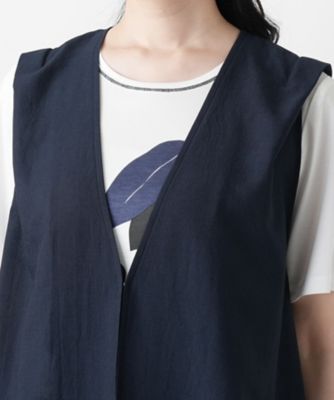 Ｖネックベスト【Ｌｅｉｌｉａｎ　ＷＨＩＴＥ　ＬＡＢＥＬ】