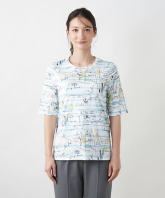 プリントＴシャツ【Ｌｅｉｌｉａｎ　ＷＨＩＴＥ　ＬＡＢＥＬ】
