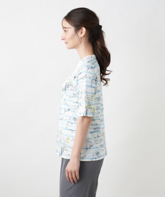 プリントＴシャツ【Ｌｅｉｌｉａｎ　ＷＨＩＴＥ　ＬＡＢＥＬ】