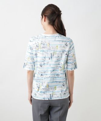 プリントＴシャツ【Ｌｅｉｌｉａｎ　ＷＨＩＴＥ　ＬＡＢＥＬ】
