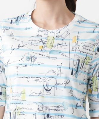 プリントＴシャツ【Ｌｅｉｌｉａｎ　ＷＨＩＴＥ　ＬＡＢＥＬ】