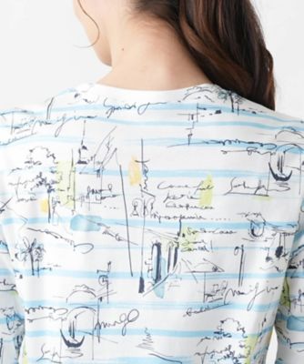 プリントＴシャツ【Ｌｅｉｌｉａｎ　ＷＨＩＴＥ　ＬＡＢＥＬ】
