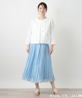 ノーカラージャケット | Leilian (Women)/レリアン | 三越伊勢丹