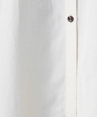 バンドカラーチュニックブラウス【Ｌｅｉｌｉａｎ　ＷＨＩＴＥ　ＬＡＢＥＬ】