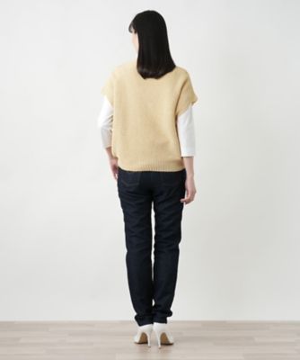 ラメニットベスト【Ｌｅｉｌｉａｎ　ＷＨＩＴＥ　ＬＡＢＥＬ】
