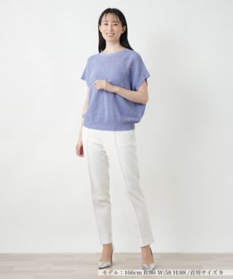 ラメニットベスト【Ｌｅｉｌｉａｎ　ＷＨＩＴＥ　ＬＡＢＥＬ】