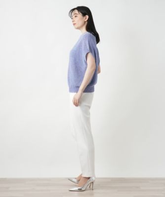 ラメニットベスト【Ｌｅｉｌｉａｎ　ＷＨＩＴＥ　ＬＡＢＥＬ】