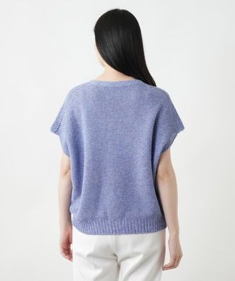 ラメニットベスト【Ｌｅｉｌｉａｎ　ＷＨＩＴＥ　ＬＡＢＥＬ】