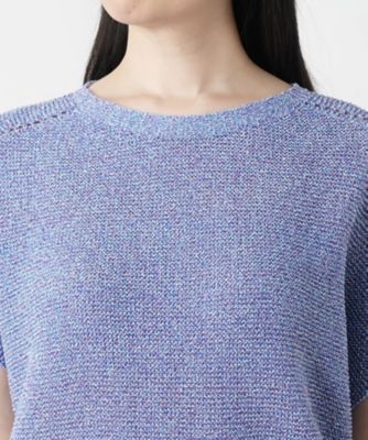 ラメニットベスト【Ｌｅｉｌｉａｎ　ＷＨＩＴＥ　ＬＡＢＥＬ】
