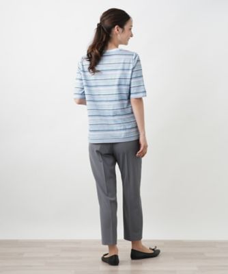 マルチボーダーＴシャツ【Ｌｅｉｌｉａｎ　ＷＨＩＴＥ　ＬＡＢＥＬ】